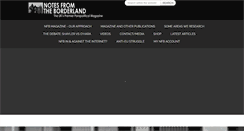 Desktop Screenshot of borderland.co.uk